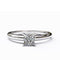 Solitaire Gold Engagement with 0.35ct Princess Cut Diamond - 01SG03
